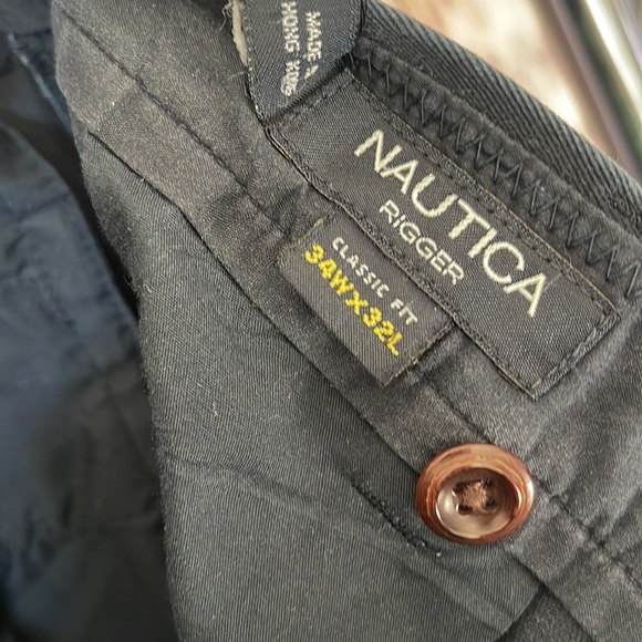 Nautica Men’s Navy “Rigger” Slacks - Picture 6 of 6